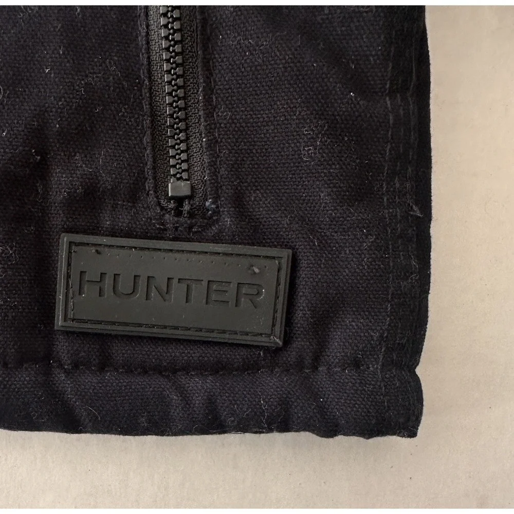 Hunter Boys Size 18 Months Black Sherpa Lined Hooded‎ Jacket Full Zip NWT